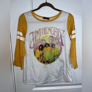 Recycled Karma Jimi Hendrix Retro Hippie Alternative Rock Band Tshirt Size XL